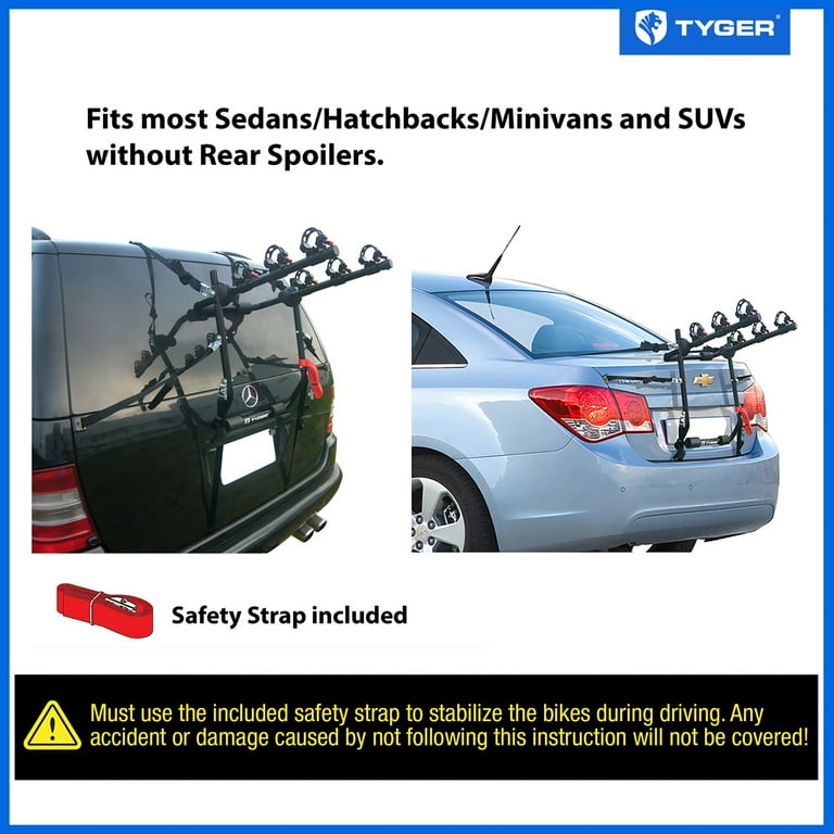 Car trunk bike rack walmart hotsell