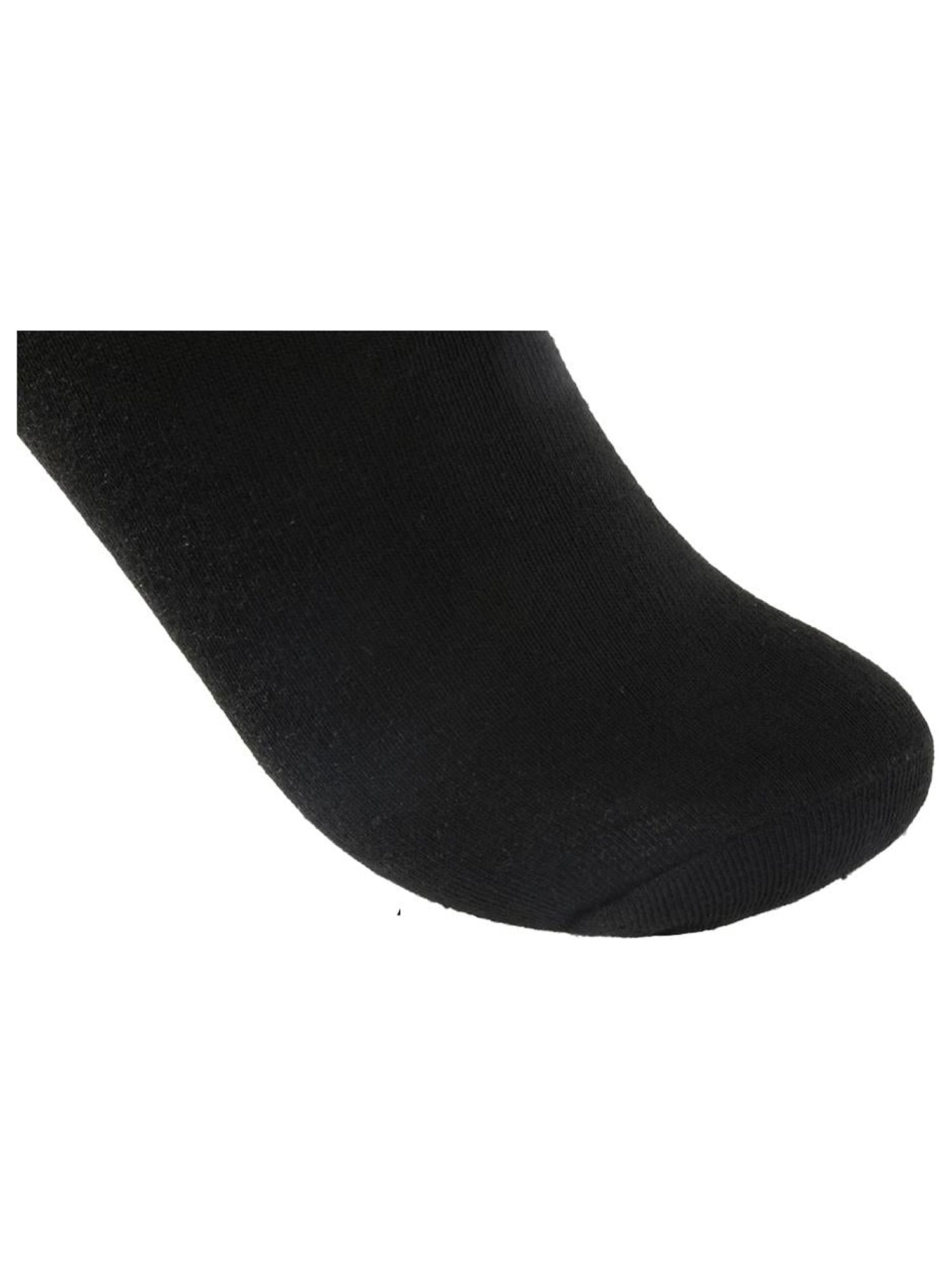 INSPIRE CHIC Women's 10 Pairs Stretch Breathable Cuffs Low Cut Ankle Socks XX-Small Black