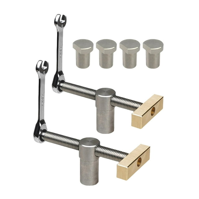 Abrazadera de banco para perros con topes de clavija de banco de trabajo de Carpintería Herramientas 20 mm kusrkot