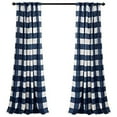 thumbnail image 5 of Lush Decor Room Darkening Window Curtain Panel 84" x 52" Navy, 5 of 5