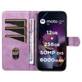 thumbnail image 4 of Phone Case for Motorola MOTO G54 5G Magnetic PU Leather Card Slots Durable Wallet Cover, 4 of 5