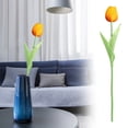 thumbnail image 2 of Fake Tulips, Artificial Flowers, Real Touch Tulips Flower for Home Kitchen Decor, Spring Easter Wedding Bouquet Decorations Office Floral Arrangements, 1 Pcs, 13.19 Inches, 2 of 8