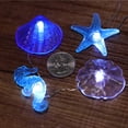 thumbnail image 2 of Beach Theme 36 LED String Lights Jellyfish Seahorse Starfish 12.96ft Battery Operated Waterproof Cold White with Remote Control and Timer for Patio Wedding Nursery Bedroom Party Birthday, 2 of 7