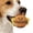 Bee, variant on Squeak Dog Toys For Aggressive Chewers, No Stuffing Squeak Dog Chew Toys For Aggressive Chewers, Durable Bouncy Squeaker Ball, Interactive Dog Toy Ball With Crinkle Paper For Medium & Small Dogs Bee