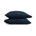 thumbnail image 5 of Super Soft Pillowcase 2-Pack Set Navy Blue Standard/Queen Size Bedding by Comfort Canopy, 5 of 13