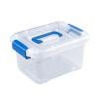 Transparent Storage Box For Household Living Room Bedroom Toys Clothing Sorting Stackable Proof Multifunctional Storage Box Home Decor