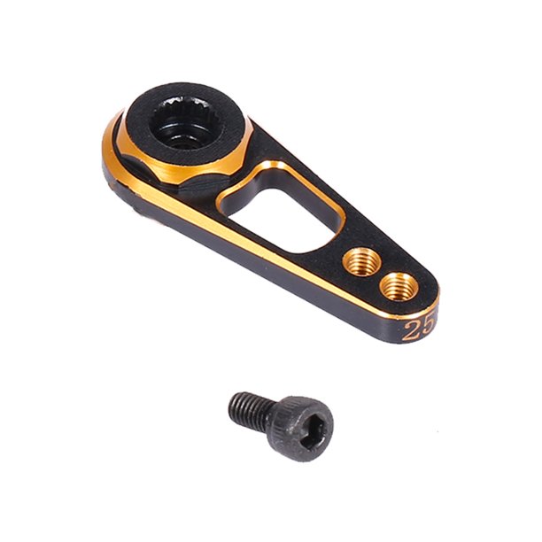 Aluminum Servo Horn 25T Steering Arms Two Output for RC Car Futaba