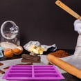 thumbnail image 5 of Rectangle Granola Bar Silicone Mold (2PCS) - 8 Cavity Nutrition Cereal Bar Mold for Baking, 5 of 5