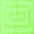 thumbnail image 1 of Ahgly Company Indoor Square Solid Green Modern Area Rugs, 8' Square, 1 of 4