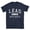 Navy, variant on Lead South Dakota Classic Established Men's Cotton T-Shirt