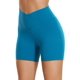 thumbnail image 1 of Shorts CRZ YOGA Butterluxe tiro alto 5" azul talla L, 1 of 4
