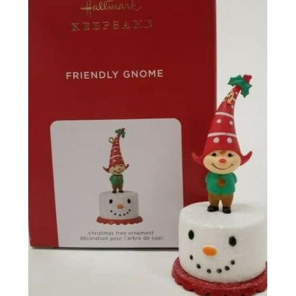 Hallmark Friendly Gnome Ornament 2021 Limited Edition