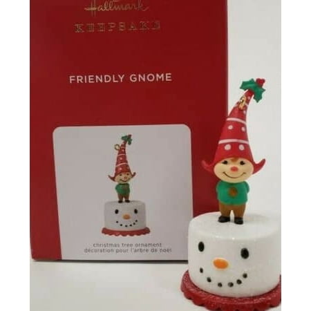 Hallmark Friendly Gnome Ornament 2021 Limited Edition
