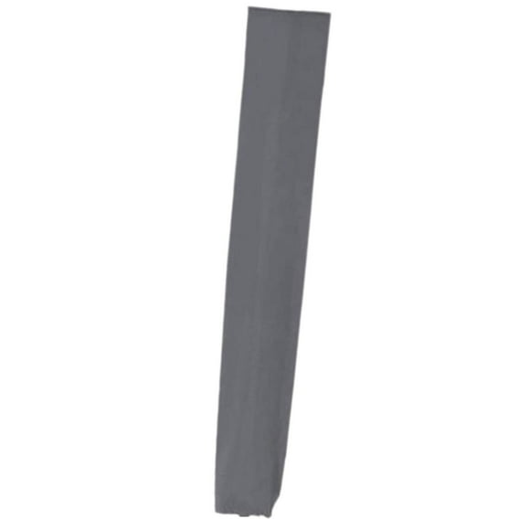 Cubierta de techo para mercado de patio, cubierta de sombrilla exterior, impermeable, resistente a la lluvia, con cordón Gris 153 cmx30 cm