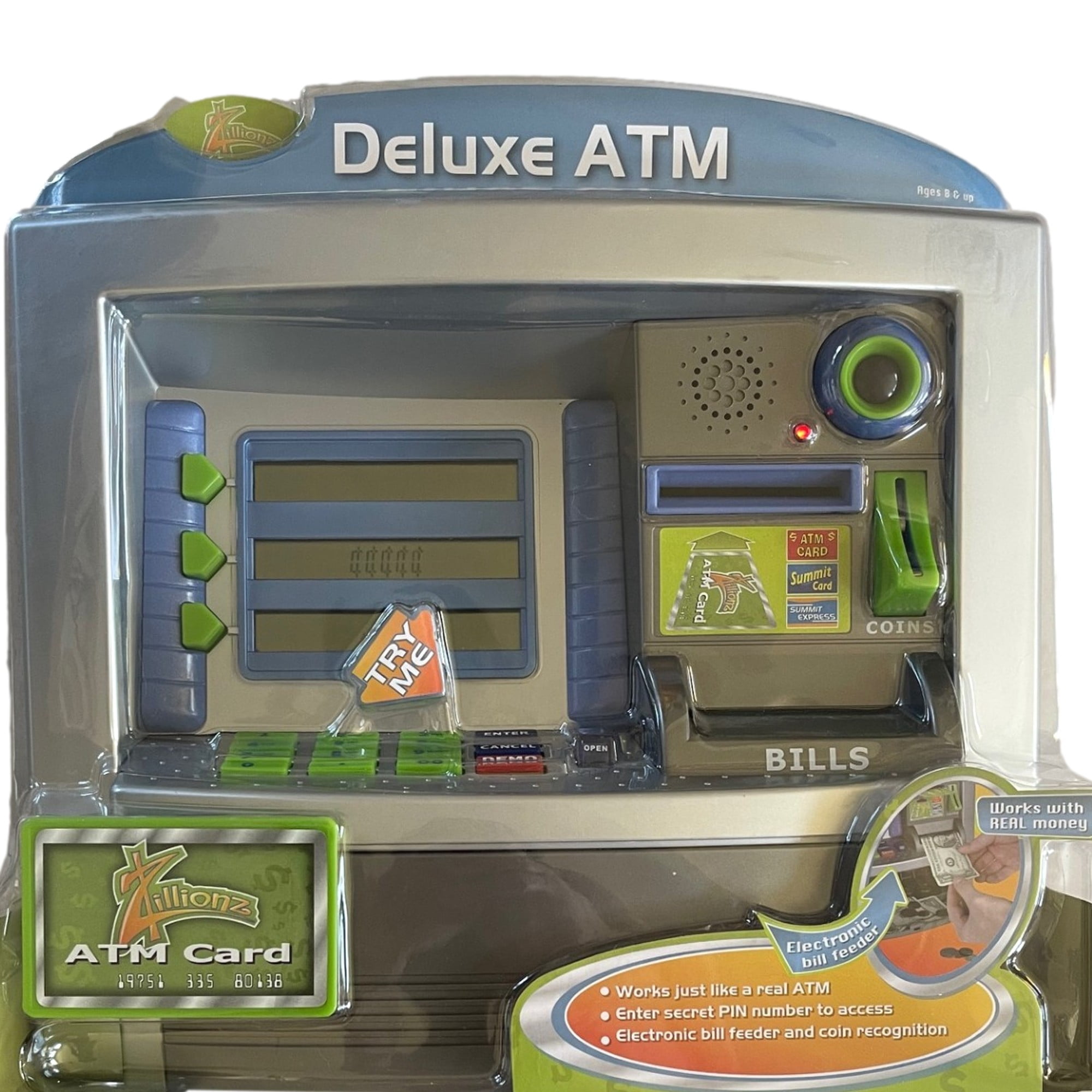 Zillionz Electronic Deluxe ATM Machine Savings Bank, Piggy Bank