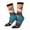 2 Black-1, variant on Underwater Plant Dolphin Print Adult Socks for Men & Women,Calf Socks, Ankle Socks,Boots Socks,Breathable Casual Sock,Unisex Crew Socks
