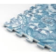 thumbnail image 2 of FloorPops! Blue Belize 11.4-in x 11.4-in Interlocking Floor Tiles, 2 of 4
