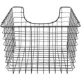 thumbnail image 4 of Diversified Scoop Wire Storage Basket, Medium, Industrial Gray, 6-Pack, 4 of 8