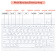 thumbnail image 2 of Ultrathin 10-Inch Wireless Keyboard | QWERTY US Layout, Portable Rechargeable | for IOS//Windows Tablet, , Computer And  Phone Universal, 2 of 8