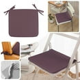 thumbnail image 2 of Clearance！FNGZ Cushion Square Strap Garden Chair Pads Seat Cushion for Outdoor Bistros Stool Patio Dining Room Coffee, 2 of 5