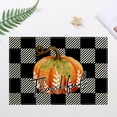 thumbnail image 1 of Nilvkv Thanksgiving Day Fall Themed Linen Placemat Insulation Mat Fall Themed Printed Kitchen and Home Dining Table Mat, 1 of 6