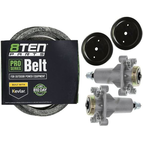 8TEN Deck Spindle Belt Kit for Husqvarna YTH22V46 YTA22V46 YTH20K46 MK1001761