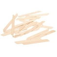 thumbnail image 4 of Wax Sticks, No Bleaching Process Hair Removal Scraper Wooden Wax Spatula  For Eyebrows/Bikini Areas/Face, 4 of 8