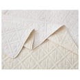 thumbnail image 5 of Bethany 3-Piece King Quilt Set - Floral Quilted Blanket Reversible Washed Microfiber Lightweight Bedspread - King Size, White, 5 of 9