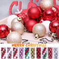 thumbnail image 2 of 24PCS Christmas Ball Ornaments Xmas Tree Ornaments Balls Celebration, Wedding, Party Decorations, Christmas Tree Hanging Balls Christmas Balls, 2 of 3