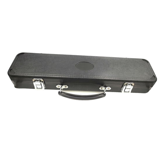 Concert Flute Storage Box 16 Holes Soft Lining Musical Instrument Storage Case Suitable for Standard Flute Sizes