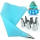 thumbnail image 1 of Kit de decoración para hornear, accesorios para hornear pasteles, boquillas de acero inoxidable para glaseado, manga pastelera de silicona reutilizable, fácil limpieza, silicona de TPU, regalo, 1 of 5