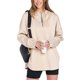 thumbnail image 3 of Sudadera con Capucha Oversize para Mujer, con Cremallera de un Cuarto, Estilo Túnica, Ideal para Otoño e Invierno Ropa y Elegante Albaricoque L, 3 of 10