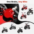 thumbnail image 6 of FRP Mini Bike Hydraulic Brake Kit, Front Hydraulic Disc Brake System for 7/8" Handlebar, Aluminum Alloy Brake Lever & Caliper, Universal Hydraulic Brake for Mini Bike, Go Kart, Pocket Bike, 6 of 7