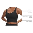 thumbnail image 4 of Top deportivo CRZ YOGA Butterluxe escote en V y espalda en U negro M, 4 of 7
