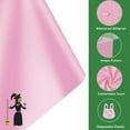thumbnail image 3 of 4Pcs 2in1 Witch Birthday Party Decorations Tablecloth, 54" x 108" Pink and Green Kitchen Table Cloth Disposable Rectangle Plastic Table Cover for Kids Baby Shower Wedding Party Supplies, 3 of 14