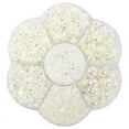 thumbnail image 5 of 2800PCS Half Pearls, Half Flatback Round Pearl Bead Loose Beads for DIY Crafts, 7 Size: 2mm,3mm,4mm,5mm,6mm,8mm,10mm - milky white, 5 of 6