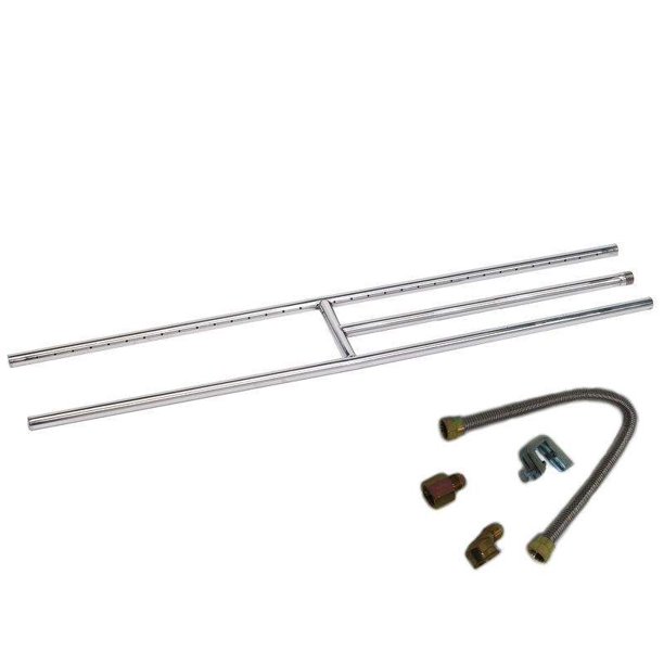 Afg Rectangular Fireplace H Burner Ng 36 X 6 Walmart Com Walmart Com