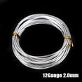 thumbnail image 1 of 1/1.5/2/2.5/3mm 5m Long Aluminum Craft Wire Materials DIY Jewelry Making Craft, 1 of 3