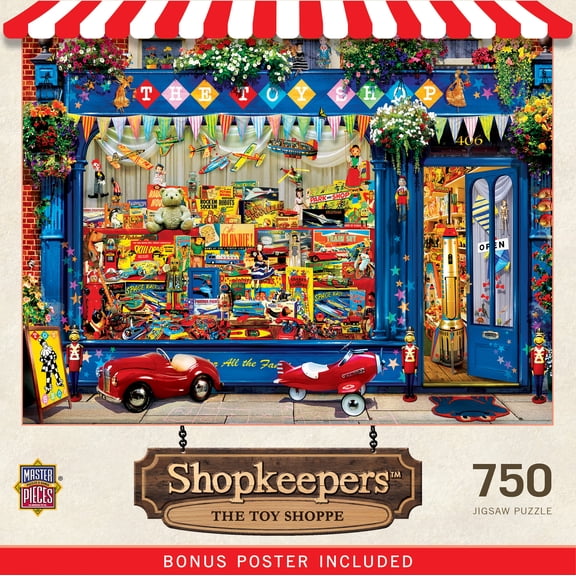 MasterPieces 750 Piece Jigsaw Puzzle for Adults - The Toy Shoppe - 18"x24"