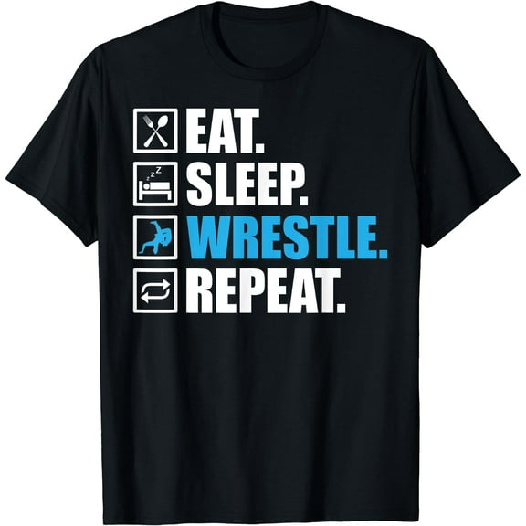 Funny Wrestling Designs For Men Women Wrestle Athlete Fans T-Shirt