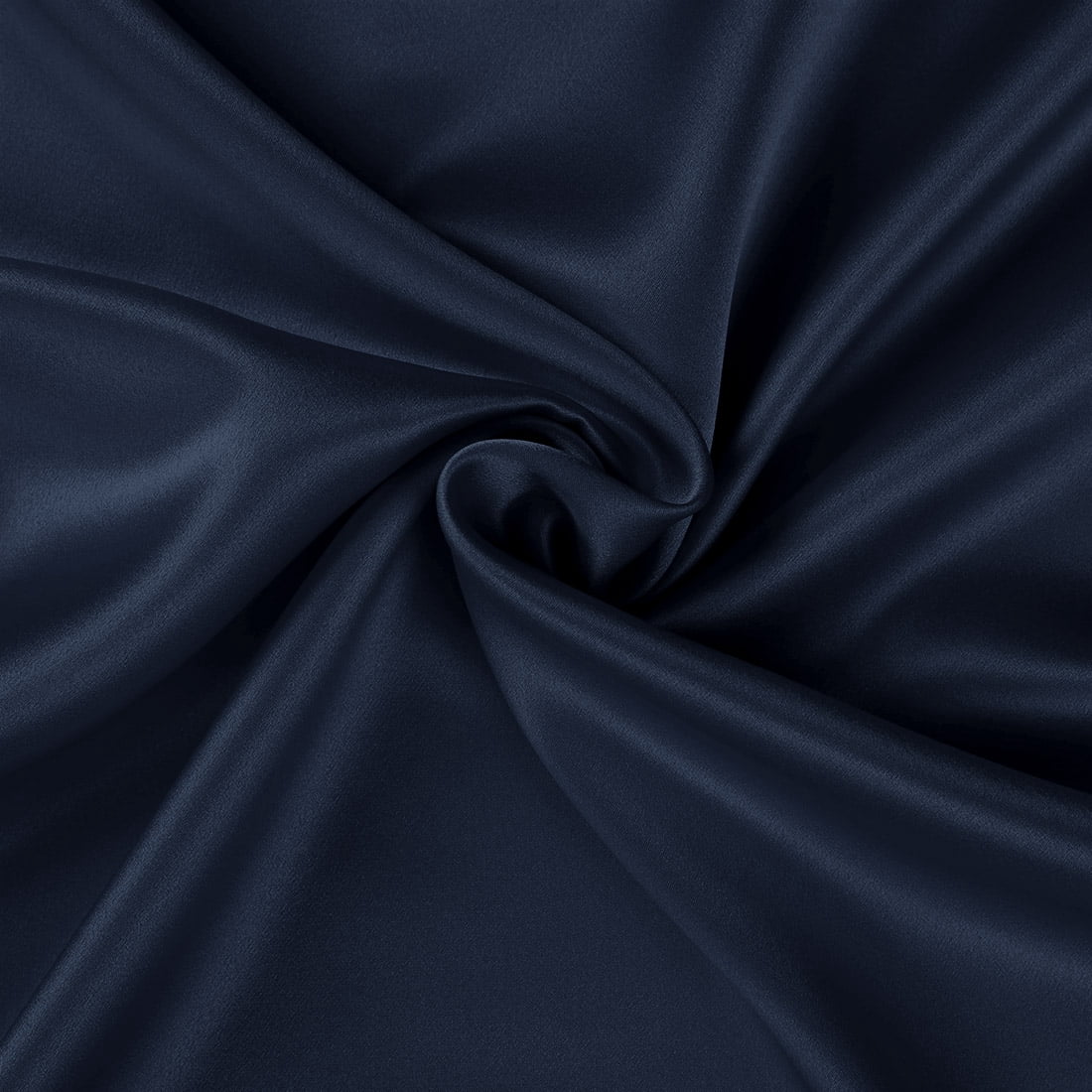 PiccoCasa Silk Pillowcase for Hair and Skin, 22 Momme Silk Pillow Cases Covers with Zip King Navy