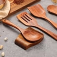 thumbnail image 3 of 9 pcs Wooden Cooking Utensils Set,Nonstick Heat Resistant, 3 of 7