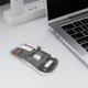 thumbnail image 4 of Ratón Computadora 3 Modos Dual BT +2.4GHz Con Receptor USB para Portátil Ipad Mipad, 4 of 9