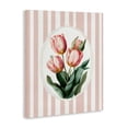 thumbnail image 2 of Stupell Industries French Country Vintage Tulips on Stripes Canvas Art, 30 x 40, by Ink Drop Loft, 2 of 8