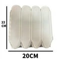 thumbnail image 4 of 10 Pcs Clôtures de Jardin Décoration Blanches 22cm*20cm au Total 2m, 4 of 6