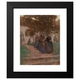 thumbnail image 2 of Karl Friedrich Gsur 20x24 Black Modern Framed Museum Art Print Titled - With Church Aisle, 2 of 5