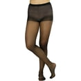 thumbnail image 3 of ToBeInStyle Women's Control Top Sheer Full Footed Panty Hose Hosiery Stockings, 3 of 5
