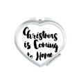 thumbnail image 1 of mas Is Cong To Home Quote Mirror Heart Portable Hand Pocket Makeup, 1 of 3