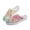 Daisy Music Notes Print, variant on Unisex Skeleton Print Breathable Mesh Slip On Clogs | Lightweight Comfortable Summer Walking Shoes