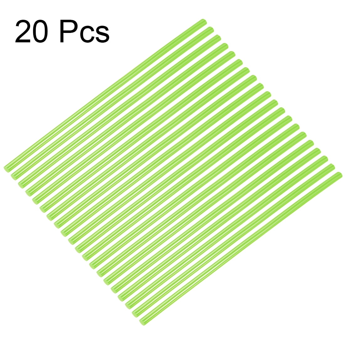 Hot Melt Glue Gun Sticks 250mm x7mm Use w Most Glue Gun Perfect for DIY Craft Projects and Sealing Light Green 20pcs